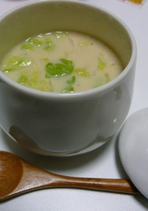 簡単茶碗蒸しに白菜!?-レシピのメイン写真