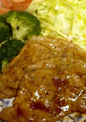 豚肉の生姜焼(ポンペイペッパー入り)-レシピのメイン写真