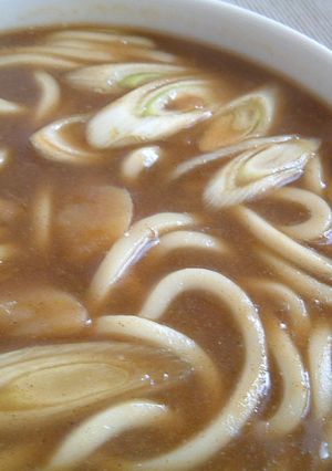 ◇至福のカレーで・・・カレーうどん-レシピのメイン写真
