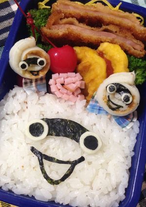 妖怪ウォッチ ウィスパー✴︎簡単キャラ弁-レシピのメイン写真