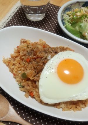 焼き肉のたれで簡単チャーハン-レシピのメイン写真