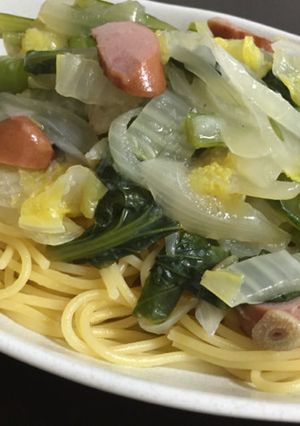 とっても簡単！とろうま♡和風パスタ-レシピのメイン写真