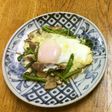 産直農家の「からし菜の卵とじ」