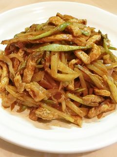 豚ロースとパパイヤのカレー炒め-レシピのメイン写真