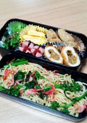 冬菜とエビの塩焼きそば弁当-レシピのメイン写真