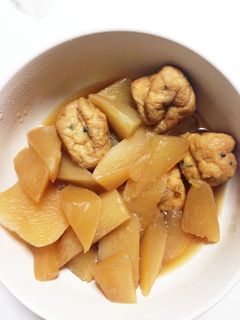 大根と京がんもの煮物-レシピのメイン写真
