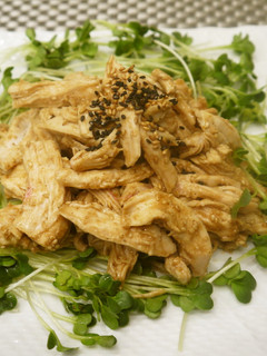 しっとり~♡鶏胸肉のごま生姜オイスター☆-レシピのメイン写真