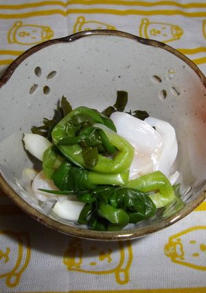 わけぎとワカメの酢の物-レシピのメイン写真