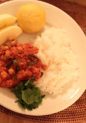 トマト缶とひよこ豆缶で。チャナマサラ-レシピのメイン写真