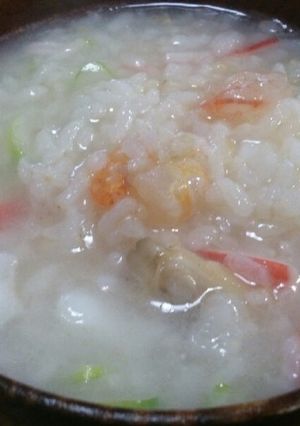 胚芽米の海鮮粥-レシピのメイン写真