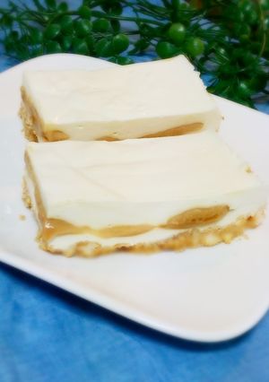 とろ～りキャラメル♪レアチーズケーキ-レシピのメイン写真