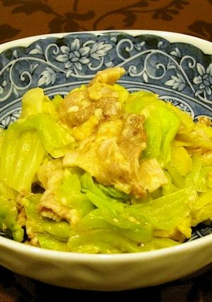 豚肉とキャベツの甘酒入り酢味噌和え-レシピのメイン写真