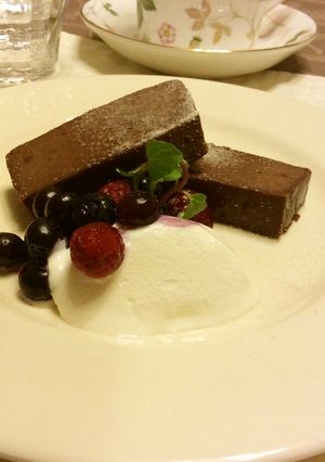 ベイクドチョコバナナケーキ-レシピのメイン写真