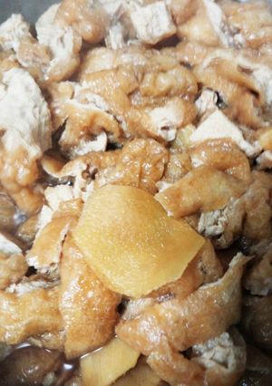 お揚げと生姜の甘辛煮-レシピのメイン写真