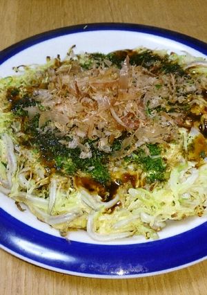 キャベツとしらすのなんちゃってお好み焼き-レシピのメイン写真