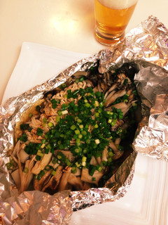 魚焼きグリルで作るきのこのホイル焼き-レシピのメイン写真