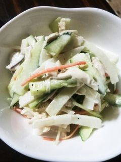 大根と鶏ささみのサラダ-レシピのメイン写真