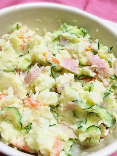 電子レンジで簡単♡ポテトサラダ-レシピのメイン写真