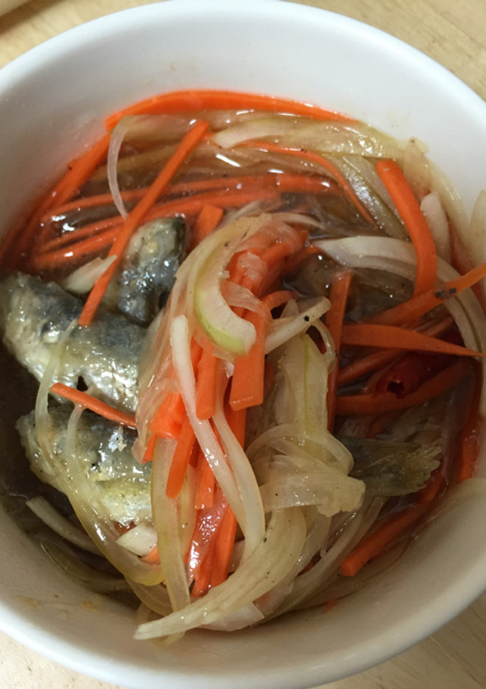 豆鯵の南蛮漬け-レシピのメイン写真