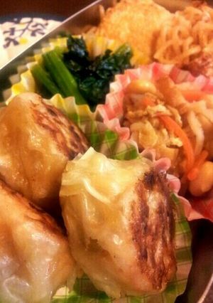 お弁当に♡たらこ焼きそば焼売-レシピのメイン写真