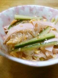 春雨のピリ辛中華サラダ-レシピのメイン写真