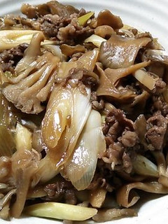 牛肉・舞茸のすき煮-レシピのメイン写真