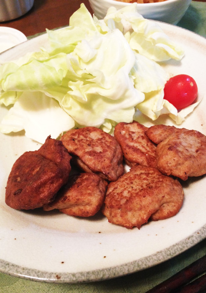 鰯とはんぺんのつみれ揚げ-レシピのメイン写真