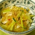 中華くらげと千切り野菜の簡単ポリ袋和え