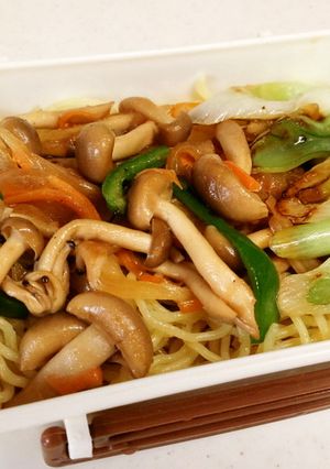野菜焼きそば弁当-レシピのメイン写真