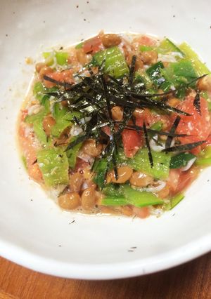 残り物と納豆の栄養たっぷり簡単レシピ★-レシピのメイン写真