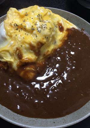 オムハヤシライス-レシピのメイン写真
