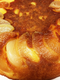 桃のヨーグルトケーキ*炊飯器-レシピのメイン写真