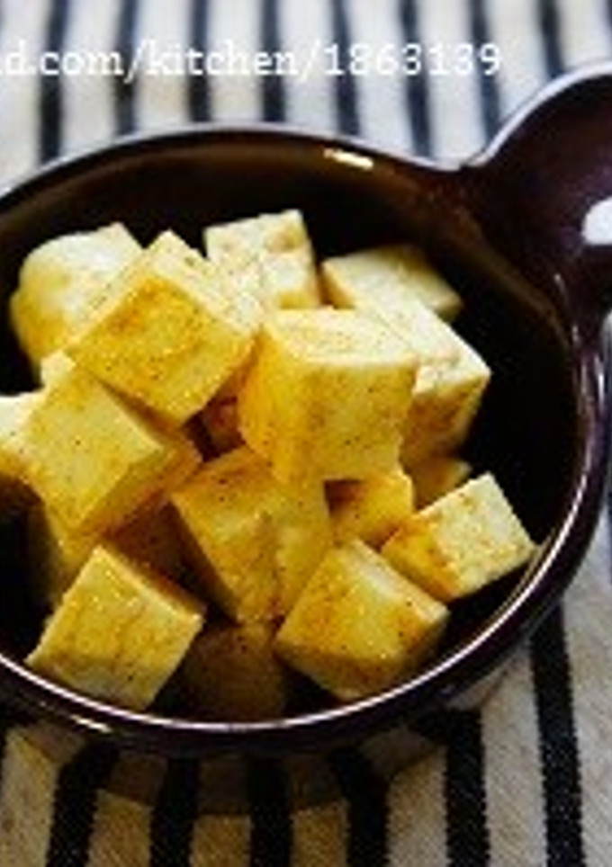 簡単♪コロコロはんぺんのカレーマヨ和え-レシピのメイン写真