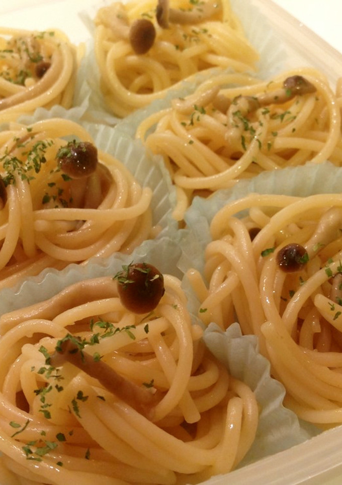 お弁当隙間☆キノコの和風パスタ(冷凍保存-レシピのメイン写真