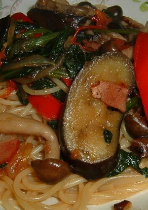 野菜たっぷりスパゲティ-レシピのメイン写真