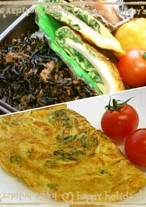 お弁当にドン！★ホウレン草のミニオムレツ-レシピのメイン写真