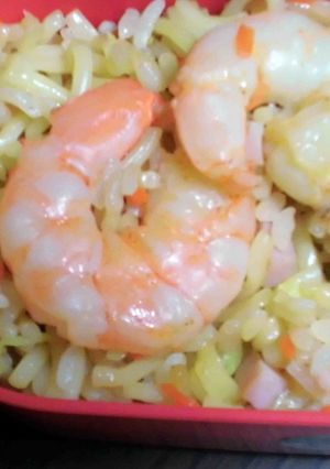 オイスター中華 醤油味でチャーハン風-レシピのメイン写真