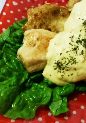 ◇鶏むね肉のﾀﾙﾀﾙｿｰｽがけ◇-レシピのメイン写真