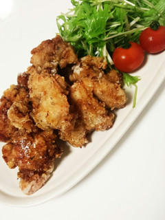 *ジューシーな鶏の唐揚げ*-レシピのメイン写真
