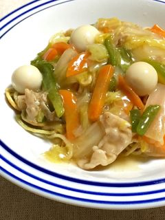 味覇で簡単〜あんかけ焼きそば〜-レシピのメイン写真