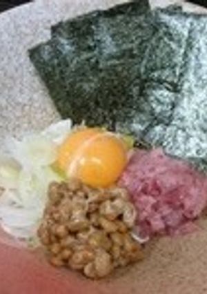 【糖質制限】ねぎとろバクダン-レシピのメイン写真