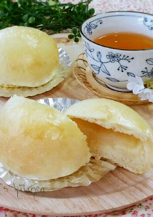 HB絶品博多通りもん風♡バターあんぱん-レシピのメイン写真