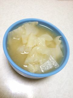 大根キャベツ味噌汁-レシピのメイン写真