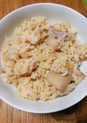 参宮あわびのタレで炊き込みごはん-レシピのメイン写真