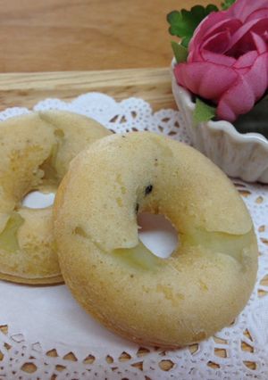 お子さまおやつ*きなこの焼きドーナツ-レシピのメイン写真