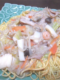 皿うどん風?!あんかけ焼きそば-レシピのメイン写真