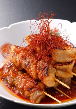 豚肉のピンチョス(韓国風やきとり)-レシピのメイン写真