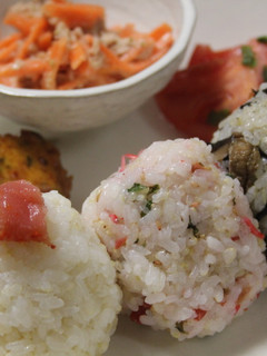 胚芽米lunch 混ぜご飯おにぎり-レシピのメイン写真