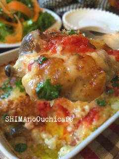 チキンとキノコのトマトクリームグラタン-レシピのメイン写真