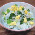 和風だしで簡単!菜の花ごはん♪